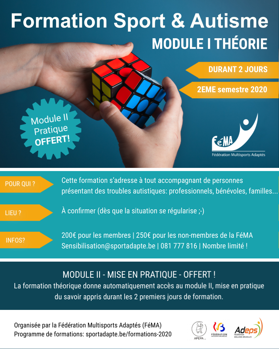 Formation Sport Et Autisme. Module I: Theorie | Fédération Multisports ...